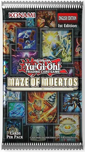 NordicDice Yu-Gi-Oh Yu-Gi-Oh! Booster Pakke Maze of Muertos Booster Pack
