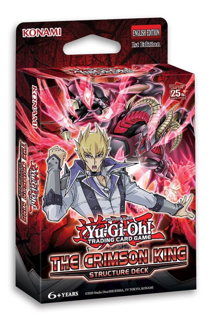 NordicDice Yu-Gi-Oh Yu-Gi-Oh! TCG Structure Deck The Crimson King Display (1)