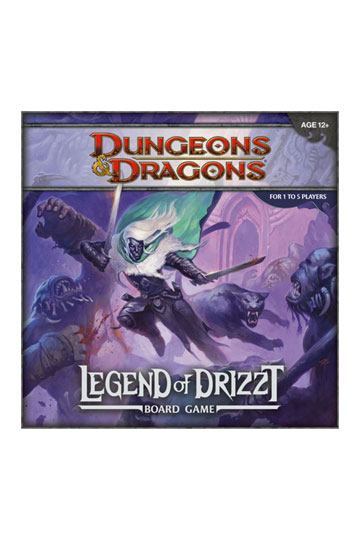 NordicdicePreorder Brætspil Dungeons & Dragons Board Game The Legend of Drizzt english