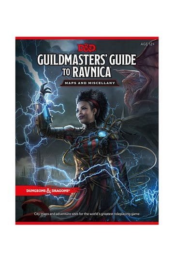 NordicdicePreorder Preorder Accessories, bøger etc Dungeons & Dragons RPG Guildmasters' Guide to Ravnica - Maps & Miscellany english - PREORDER
