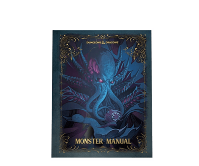 NordicdicePreorder Preorder Accessories, bøger etc Dungeons & Dragons RPG - Monster Manual 2024 Alternate-Art Cover - EN - PREORDER