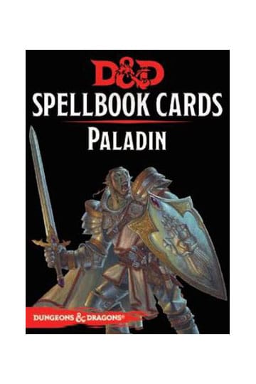 NordicdicePreorder Preorder Accessories, bøger etc Dungeons & Dragons Spellbook Cards: Paladin english - PREORDER