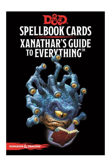 NordicdicePreorder Preorder Accessories, bøger etc Dungeons & Dragons Spellbook Cards: Xanathar´s Guide to Everything english - PREORDER