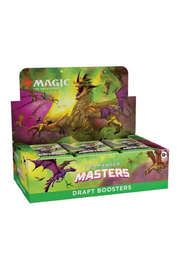 NordicdicePreorder Trading cards Magic the Gathering Commander Masters Draft Booster Display (24) english - PREORDER