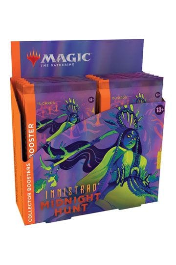 NordicdicePreorder Trading cards Magic the Gathering Innistrad: Midnight Hunt Collector Booster Display (12) english - PREORDER