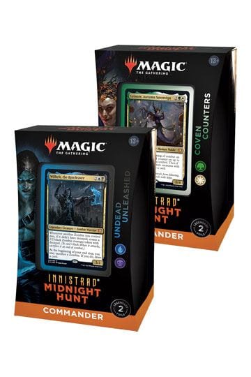 NordicdicePreorder Trading cards Magic the Gathering Innistrad: Midnight Hunt Commander Decks Display (4) english - PREORDER