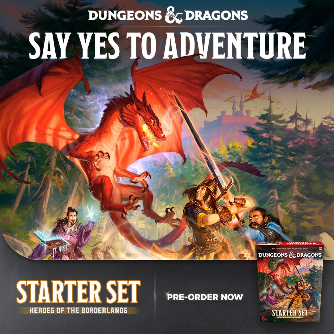 Wizards of the Coast D&D books Dungeons & Dragons Starter Set: Heroes of the Borderlands